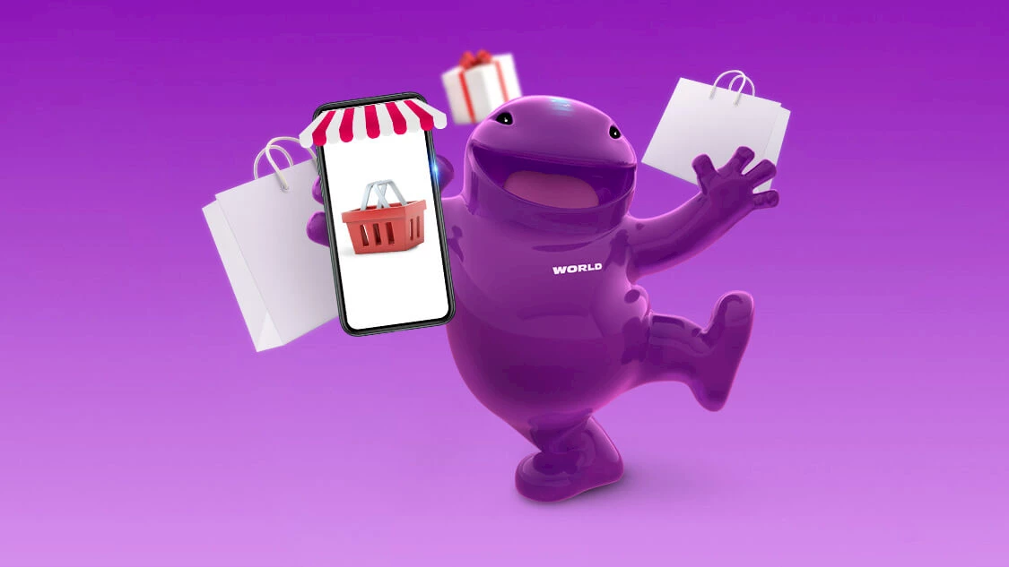 Amazon.com.tr, Çiçeksepeti, Hepsiburada, N11, Pazarama, PttAvm, Trendyol, TrendyolMilla web site ve mobil uygulamalarından tek seferde yapacağınız her 1500 TL ve üzeri alışverişinize 50 TL, toplamda 500 TL’ye varan Worldpuan!