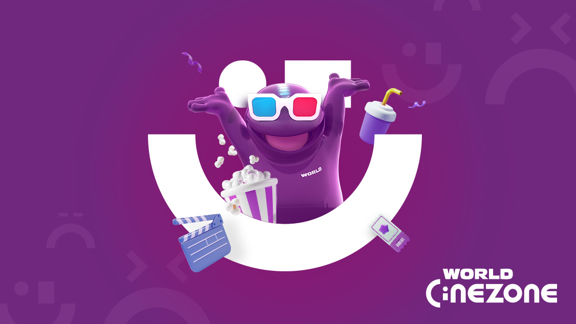 World Cinezone sinema büfelerindeki yeme-içme harcamalarında %10 indirim!