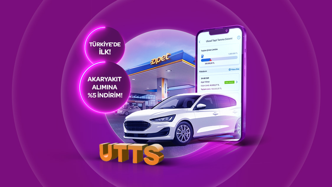 UTTS’li aracınızla 28 Şubat 2026’ya kadar yapacağınız her akaryakıt alımına %5 indirim! 