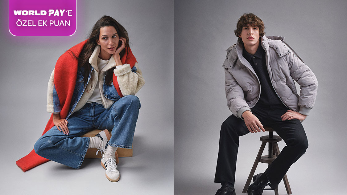 World’e özel 1-31 Aralık 2025 tarihleri arasında Mavi’den yapacağınız 2.500 TL ve üzeri alışverişinize 250 TL değerinde Worldpuan! Üstelik World Pay ile yapacağınız 2.500 TL ve üzeri alışverişinize ek 100 TL değerinde Worldpuan! 