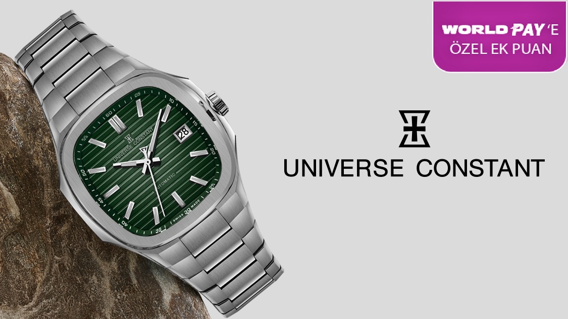 World’e özel 1-31 Aralık 2025 tarihleri arasında 10.000 TL ve üzeri Saat&Saat alışverişinize 750 TL, World Pay ile ek 250 TL toplam 1.000 TL Worldpuan fırsatını kaçırmayın!