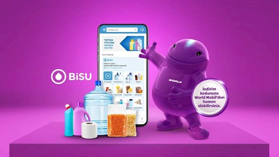 World Mobil’e özel BiSU Hızlı Teslimat'dan 50 TL anında indirim!