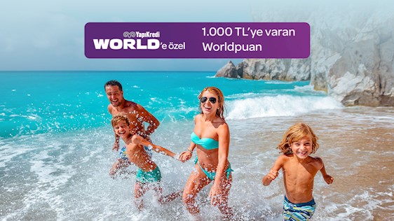 Setur’da toplamda 1.000 TL’ye varan Worldpuan! Üstelik 18 aya varan taksit!