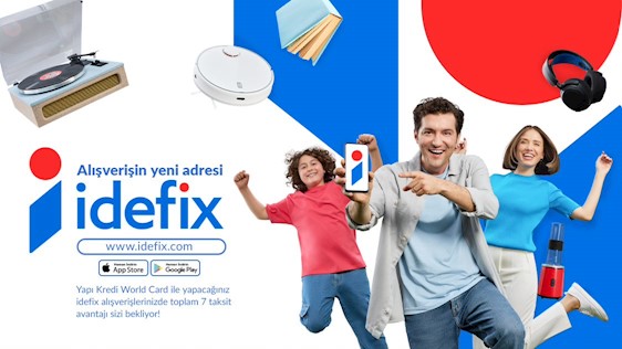 www.idefix.com’dan ve idefix mobil uygulamasında 200 TL’ye varan Worldpuan!